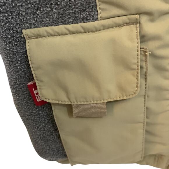 L. L. Bean green/gray men's outdoor jacket, classic, Heritage, travel, utility - Picture 5 of 8